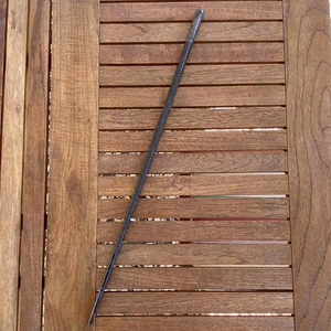 Bâton de marche nautique en laiton, magnifique canne en bois robuste, style steampunk, 12 pouces - Product Image 1