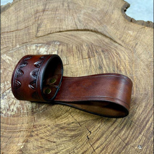 Soporte de cuero al por mayor para martillo, presilla resistente para cinturón de herramientas, para carpintero, construcción, ropa de trabajo premium duradera hecha a mano, en venta. - Product Image 4