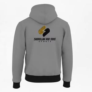 Sudadera con Capucha de Alta Calidad para Hombre, con Cierre Completo, Transpirable, para Gimnasio, con Logotipo Personalizado, Proveedor Mayorista - Product Image 4
