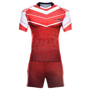 Uniforme de Rugby Cómodo y de Alta Calidad, Hecho en Pakistán, con Mangas Cortas, en Oferta - Product Image 5