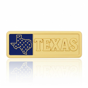 Mapa de Texas, diseño de país, recuerdos, regalos, decoración, emblemas de metal esmaltado personalizados para autos - Product Image 4