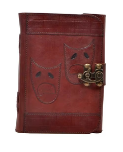 Agenda de Cuero Antiguo A3 con Logotipo Personalizable, Organizador Hecho a Mano con Hilo Cosido, Regalo Personal o Empresarial, Encuadernación Espiral - Product Image 3