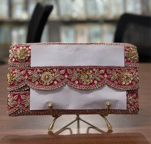 Wholesale Pearl Bead Scalloped Lace Trim Mirror Work Indian Ethnic <b>Kaftan</b> Saree Border Embroidered Fabric Decorative Accessory - Product Image 1