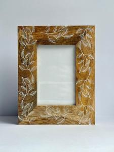 Cadre photo en bois artisanal, design unique, en bois de manguier et d'acacia, prix usine très bas. - Product Image 4