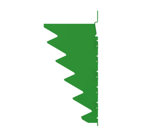 Pièces détachées pour machines agricoles <span class=keywords><strong>John</strong></span> Deere Straw <span class=keywords><strong>Walker</strong></span> Riser H141883 en acier au carbone et acier inoxydable vert, compatibles avec les moissonneuses-batteuses - Product Image 2