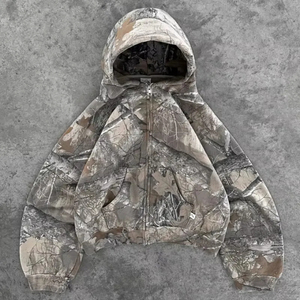 Women's Winter Front Custom Color 100% Polyester Premium Oversized Zip-Up <b>Hoodies</b> & Sweatshirts - Product Image 3