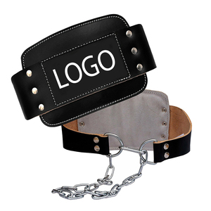 Factory Direct Supply Heavy Duty Leather Dipping <b>Belt</b> for Weightlifting & Training Back <b>Exercise</b> Support Leather Dipping <b>Belt</b> - Product Image 4