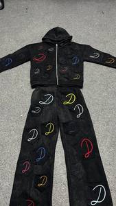 Rexfit Sports Women's Tracksuit Full Length <b>Pants</b> Long Sleeve Zipper Fly Side Pockets Breathable <b>Spandex</b> Polyester Streetwear - Product Image 5