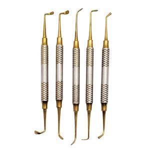 Kit de Levage Sinus 5 Pièces Plaqué Or Ergonomique Instruments Chirurgicaux Dentaires à Turbine pour Implants Écologiques Orthodontiques Vente Chaude - Product Image 4