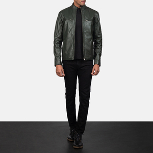 New Causal Vintage Leather <b>Jacket</b> Coat <b>Men</b> Spring Outfit Design Motor <b>Biker</b> Pocket PU Leather <b>Jacket</b> - Product Image 4