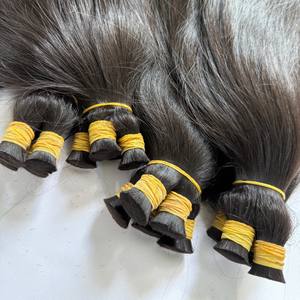CDYHAIRVN Extensions de cheveux vierges vietnamiens en vrac pour fin d'année, cheveux naturels lisses, fournisseur, cuticules alignées, vierges pour femmes - Product Image 2