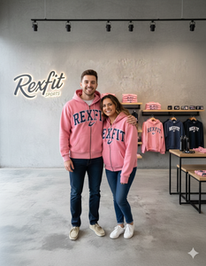 Rex Fit Sports <b>Thick</b> <b>Fleece</b> Hoodie New Style Winter Warm Custom Logo Sports Hoodie OEM Services Zipper Hoodie For Men - Product Image 4