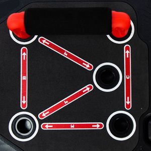 Planche de push-up de fitness personnalisée à faible quantité minimale de commande pour l'exercice de musculation des triceps en matériau PP et TPR - Product Image 5