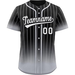 Custom <b>White</b> Royal Blue Baseball Jersey Team Uniform Personalized Name Number Sublimation 100% Polyester V-neck Sports Shirt - Product Image 1
