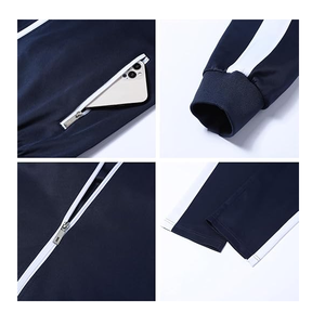 OEM Support Factory Direct High Quality Custom Design Heavyweight Cotton polyester Unisex Tracksuits - Product Image 5