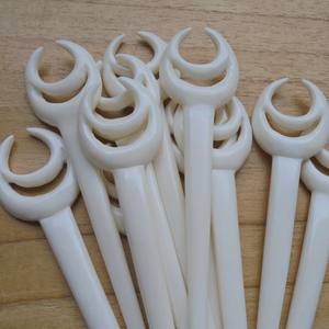 ไม้เสียบผมทำมือจากกระดูก |   กิ๊บติดผมสไตล์วินเทจ - Product Image 5