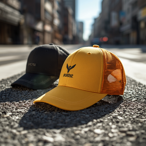 Gorra de Béisbol Velle de 6 Paneles, Transpirable, de Malla, Ajustada, de Color Sólido, Informal para Exteriores, para Adultos, Primavera/Verano - Product Image 4