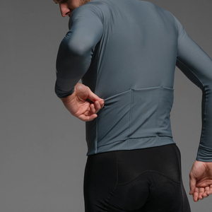 Jersey de Ciclismo Sublimado Deportivo de Manga Larga con Logotipo Personalizado, Resistente al Viento, de Secado Rápido, Antibacteriano, de Alta Calidad y Bajo Precio - Product Image 5