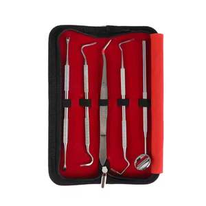 Juego de 5 Instrumentos Quirúrgicos Manuales de Acero para Consultorio Dental, Uso Profesional, Certificación CE, por Grip Surgical - Product Image 4