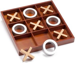 Hot Selling OX Wood Game for Two Players Game Set Eco friendly Hotel <b>Party</b> <b>Table</b> Ware OX Game Customize Size - Product Image 2