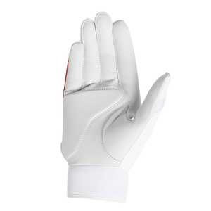 Gants de frappe de baseball en cuir bleu avec drapeau américain, à doigts entiers, antidérapants, avec fermeture auto-agrippante, pour adultes, pour lanceurs droitiers - Product Image 3