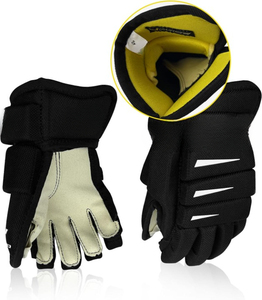 Guantes de Hockey sobre Hielo SHIFT SPORTS con Logotipo Personalizable, para Niños, Transpirables, Plegables, de Nailon, con Diseño de Estrellas y Cierre de Cremallera - Product Image 5