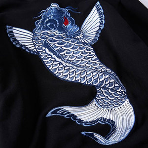 Sudaderas ligeras con bordado para hombre, muy vendidas, de moda, disponibles al por mayor, sudaderas con bordado para hombre con diseño personalizado. - Product Image 5
