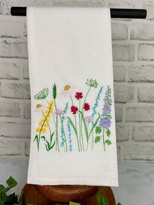 Paños de Cocina Reutilizables Nature4u 100% Algodón, Diseño Bordado de Flores Silvestres, Ecológicos, de Secado Rápido, Alta Absorción de Agua, Personalizables - Product Image 4