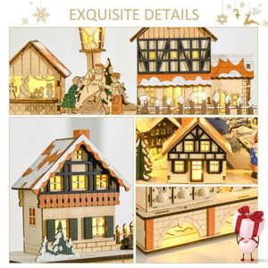 Christmas Advent Calendar with Christmas Lights for Holiday Decorations - Product Image 6
