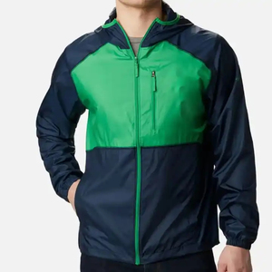 Chaqueta Cortavientos Personalizada Transpirable, 100% Poliéster, Chaqueta Cortavientos Personalizada para Gimnasio y Fitness, Chaqueta Cortavientos de Secado Rápido para Hombre - Product Image 1