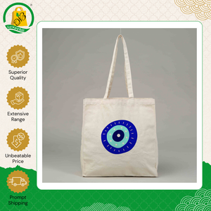 Bolsa de Compras de Lona de Algodón Orgánico Reciclado con Logotipo Personalizado de Alta Calidad y Nuevo Diseño para Mujer - Product Image 4