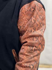 เสื้อแจ็กเก็ตเบสบอลขนสัตว์แขนยาวหนังที่ดีที่สุดสำหรับชายหญิงวิทยาลัยเลตเทอร์แมนสำหรับโรงเรียนมัธยมปลาย - Product Image 6