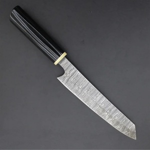 Luxury Handmade Damascus Steel <b>Kitchen</b> <b>Knife</b> Razor <b>Sharp</b> Push Button Ergonomic Resin Handle Professional Chef Utility <b>Knife</b> - Product Image 3