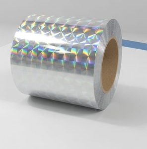 Multi-Purpose Holographic Tape for Packaging <b>Scrapbooking</b> & Decoration Strong Adhesion Waterproof Rainbow Laser Effect Finish - Product Image 2