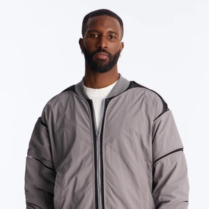 Chaqueta Táctica Ligera de Poliéster/Algodón de Alta Calidad con Cremallera, Abrigo Casual Utilitario, Chaqueta de Vuelo MA-1, Estilo Urbano Liso Teñido - Product Image 4