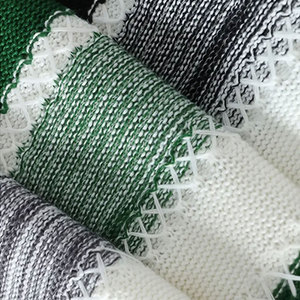 Pulls en laine/cachemire respirants et anti-plis à col en V pour femmes, avec logos personnalisés de qualité supérieure pour sororités/fraternités/écoles - Product Image 5