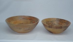 ชามไม้ชามไม้อะคาเซียชามสลัดไม้มะม่วงชามเสิร์ฟบนโต๊ะอาหารดีไซน์เป็นเอกลักษณ์ - Product Image 5