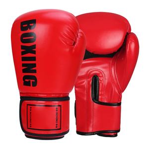 Guantes de Boxeo Personalizados Bordados en Cuero de Grano Entero, Fabricantes de Guantes Profesionales para - Product Image 2