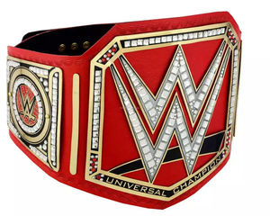 Cinturones de Campeonato Universal de Lucha Libre de Alta Calidad, Tamaño Adulto, Placas Metálicas, Correa de Cuero - Product Image 3