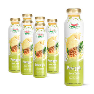 Vietnam Fresh Pineapple <b>Juice</b> Drinks 300ML Glass Bottled NAWON Beverage Manufacturer High Quality <b>Fruit</b> & <b>Vegetable</b> <b>Juice</b> Drinks - Product Image 1