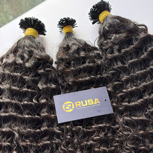 Extensiones de Cabello Humano Vietnamita Virgen de Primera Calidad con Punta Plana y Queratina, Color Personalizado - Product Image 4