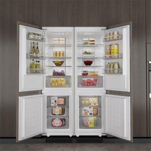 Refrigerador Doble Puerta Empotrable Comercial para el Hogar, Venta Directa de Fábrica - Product Image 3
