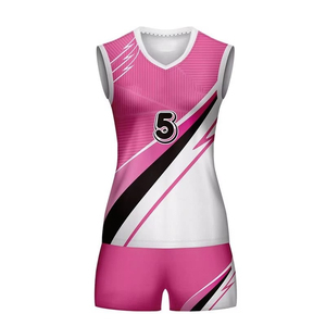 High Quality Custom Logo <b>Volleyball</b> Uniform for Women Sports Wear <b>Sets</b> Wholesale For Women - Product Image 4