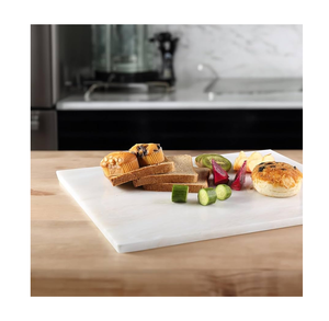 Most Selling Top Quality Marble Cutting Board Rectangle Shape For Chopping <b>Vegetables</b> Fruits Meat Cheese Bread - Product Image 3