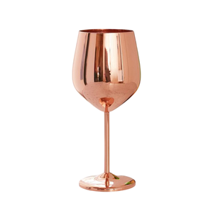 Verre à vin en cuivre en forme de cloche, longue tige, gobelet vintage en métal pour les occasions de fête et de mariage, verre à vin de table - Product Image 5