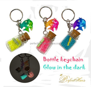 Botella de Arena OEM con Impresión UV, Patrón Animal, Forma 3D, Llavero para Mujer, Impresión de Logotipo Aceptable - Product Image 2