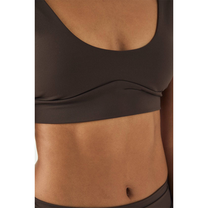 Soutien-gorge de sport en nylon et élasthanne pour la gym, le fitness et le yoga, design personnalisé, doux pour la peau, pour adultes, grandes tailles, vêtements de sport tendance - Product Image 2