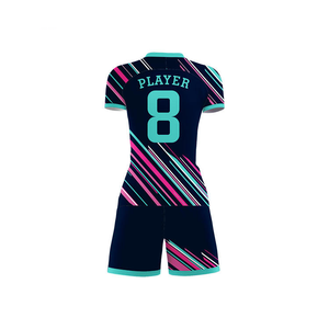 Wholesale Retro Football Jersey Customize Soccer Jersey Youth Team Wear Girl Women Soccer Uniforms - Product Image 3