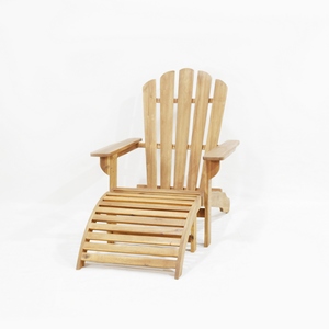 Chaise Adirondack pliante confortable, portable, légère, résistante aux intempéries, moderne, en bois massif, pour la cuisine, le jardin, la terrasse - Product Image 2