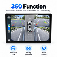 HANTUE Autoradio Android universel 11,5 pouces avec écran partagé et navigation GPS DSP, écran Android Auto Carplay pour lecteur de voiture
